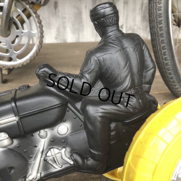 画像9: 60s Vintage Empire Tractor Plastic Mold Toy Rare Color (B359) (9)