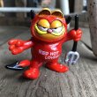 画像2: Vintage Hot Stuff Red Devil PVC Figure Garfield (B379)  (2)