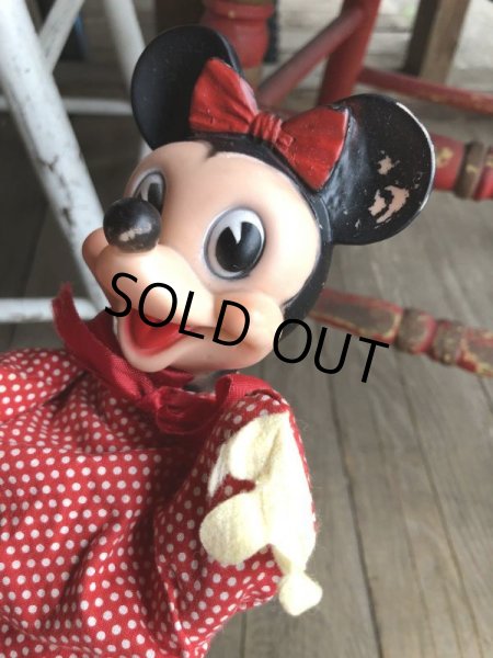 画像4: Vintage Gund Disney Hand Puppet Minnie Mouse (B382) (4)