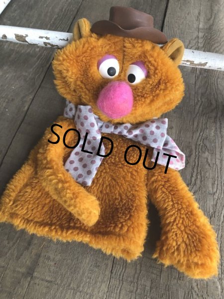 画像9: 70s Vintage FP Muppets Fozzie Bear Puppet doll (B388) (9)