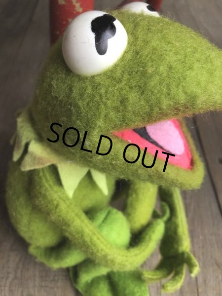 画像6: 【SALE】 70s Vintage FP Muppets Kermit the Frog Plush doll (B390) (6)