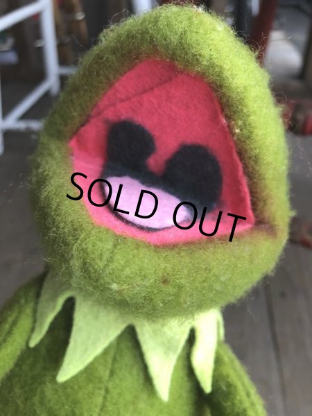 画像5: 【SALE】 70s Vintage FP Muppets Kermit the Frog Plush doll (B390) (5)