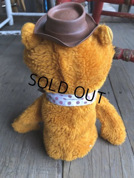 画像4: 70s Vintage FP Muppets Fozzie Bear Puppet doll (B388) (4)