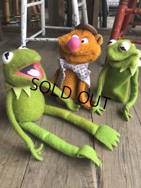 画像12: 70s Vintage FP Muppets Fozzie Bear Puppet doll (B388) (12)