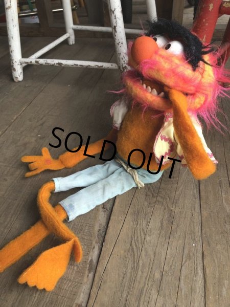 画像2: 70s Vintage FP Muppets Animal Puppet doll (B386) (2)