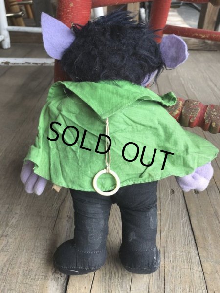 画像4: 70s Vintage Sesame Street Count Talking Plush doll (B391) (4)