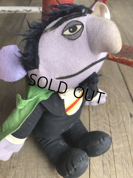 画像6: 70s Vintage Sesame Street Count Talking Plush doll (B391) (6)