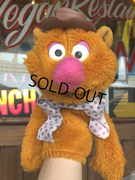 画像2: 70s Vintage FP Muppets Fozzie Bear Puppet doll (B388) (2)