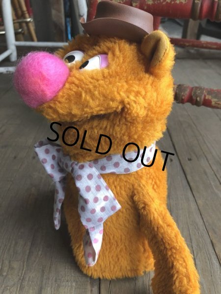 画像3: 70s Vintage FP Muppets Fozzie Bear Puppet doll (B388) (3)