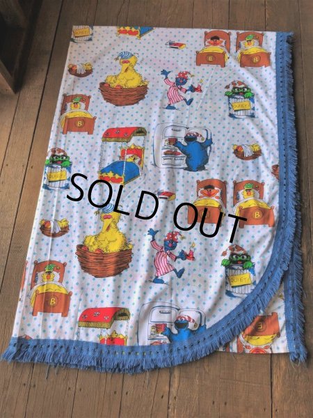 画像9: Vintage Sesame Street Fabric 180x210cm (B397) (9)