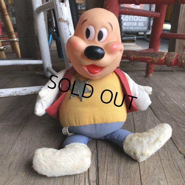 画像12: 60s Vintage IDEAL Terry Toons Deputy Dawg Rubber Face Doll (B355) (12)