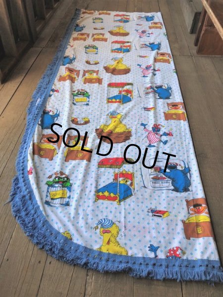 画像5: Vintage Sesame Street Fabric 180x210cm (B397) (5)