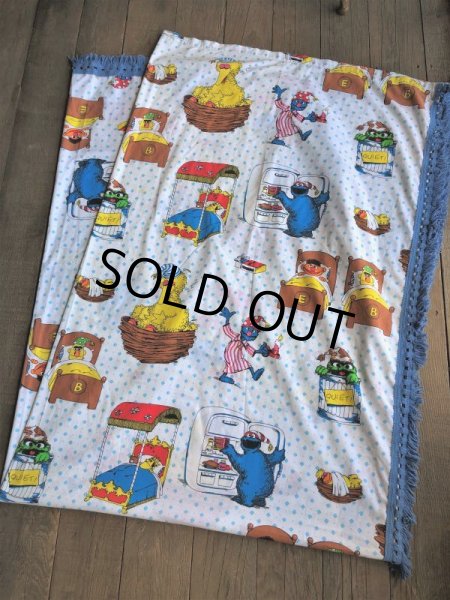 画像8: Vintage Sesame Street Fabric 180x210cm (B397) (8)