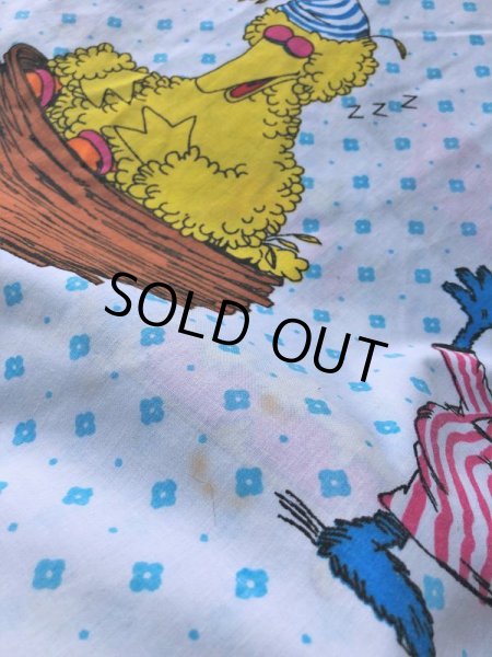 画像11: Vintage Sesame Street Fabric 180x210cm (B397) (11)