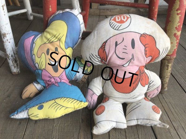 画像8: 70s Vintage Advertising Pillow Doll Dairy Queen THE DQ KID (B121)  (8)