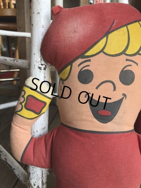 画像6: 60s Vintage Advertising Pillow Doll Play-Doh The PLAY-DOH BOY (B114)  (6)