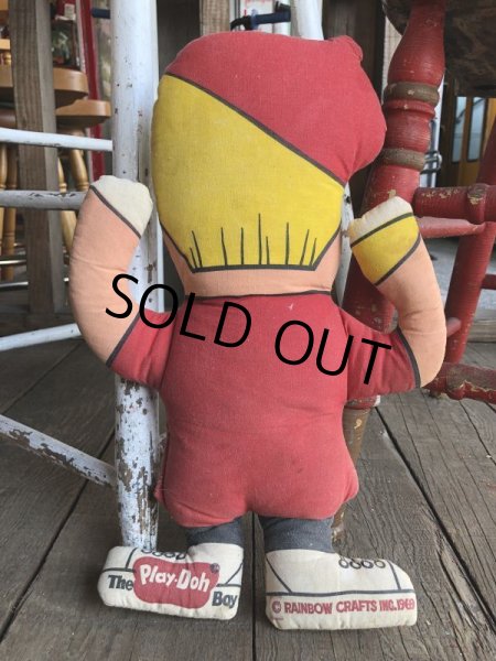 画像2: 60s Vintage Advertising Pillow Doll Play-Doh The PLAY-DOH BOY (B114)  (2)