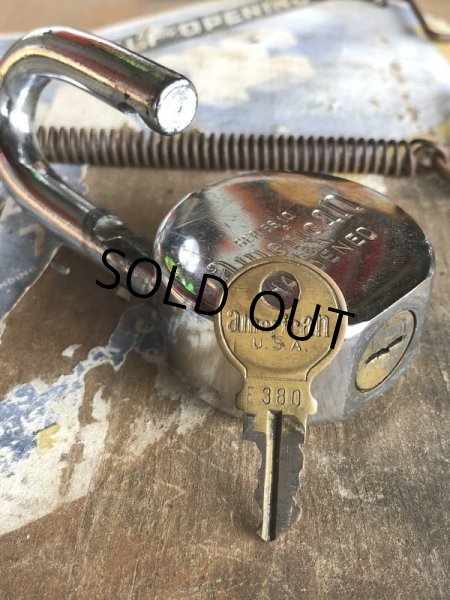 画像6: Vintage American Lock Co Series 10 Hardened Padlock (B404) (6)