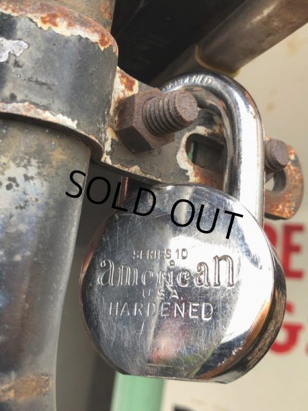 画像8: Vintage American Lock Co Series 10 Hardened Padlock (B404) (8)