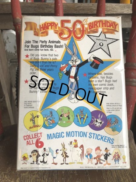 画像2: Vintage Cereal  Box Happy 50th Birthday Buggs Bunny (B407) (2)