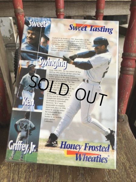 画像2: Vintage Cereal  Box KEN GRIFFEY'S,JR (B404) (2)