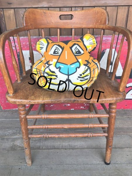 画像7: 60s Vintage Esso Exxon Friends Of The Tiger Pillow Cushion (B415) (7)