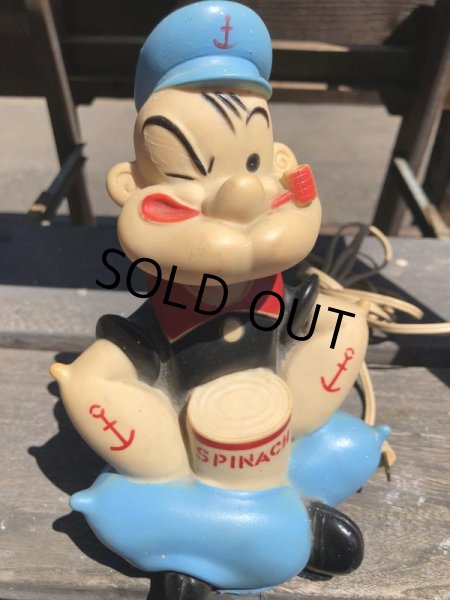画像9: 50s Vintage Alan Jay Popeye Nightlight (B423) (9)