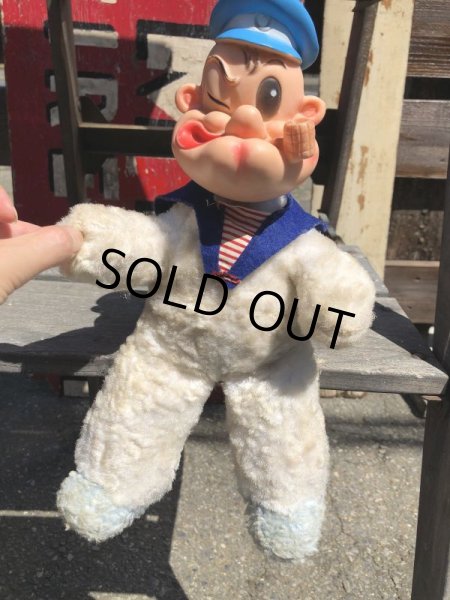 画像7: Vintage Popeye Doll 35cm (B425) (7)