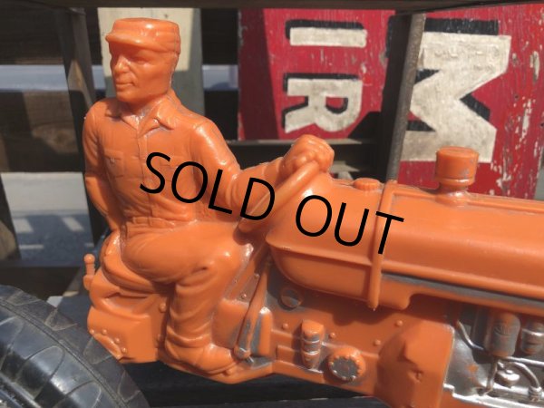 画像3: 60s Vintage Empire Tractor Plastic Mold Toy (B431) (3)