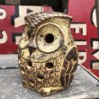 画像5: Vintage Ceramic Owl Candle Holder (B434) (5)