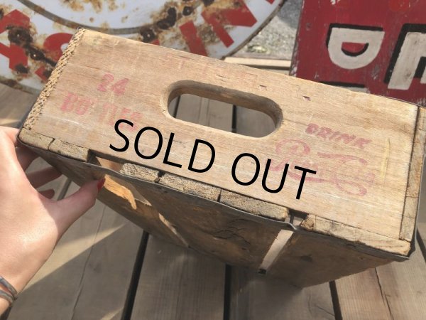 画像2: 70s Vintage Pepsi Wooden Crate (B441) (2)