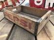 画像1: 70s Vintage Pepsi Wooden Crate (B441) (1)