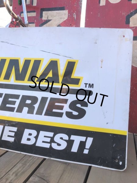 画像11: Vintage CENTENNIAL BATTERIES Metal Sign (B443)  (11)