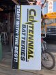 画像12: Vintage CENTENNIAL BATTERIES Metal Sign (B443)  (12)