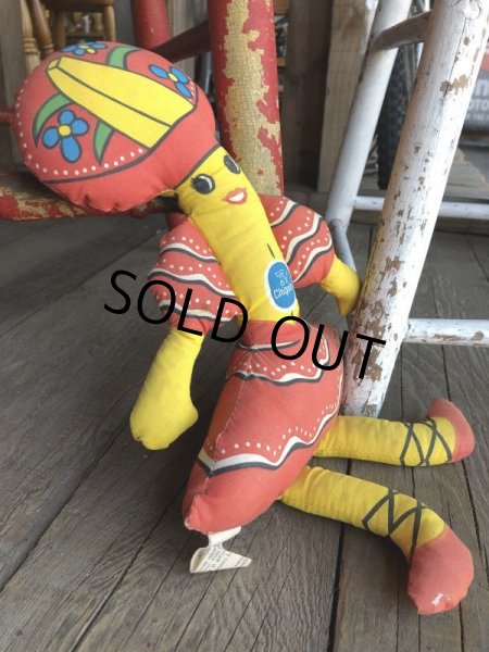 画像6: Vintage Advertising Pillow Doll Chiquta Banana (B101) (6)