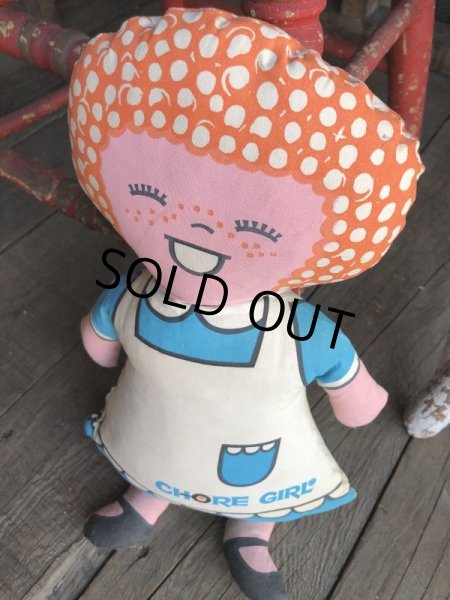 画像2: Vintage Advertising Pillow Doll Chore Girl (B107) (2)