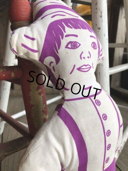 画像2: Vintage Advertising Pillow Doll  Farmer (B075) (2)