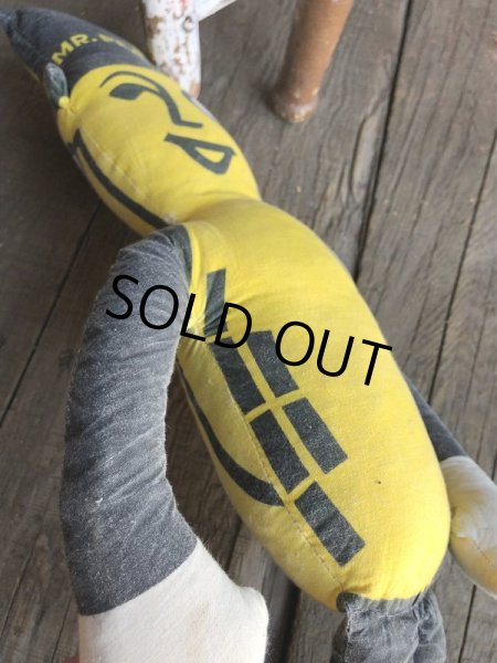 画像8: Vintage Advertising Pillow Doll Mr Peanut (B109) (8)