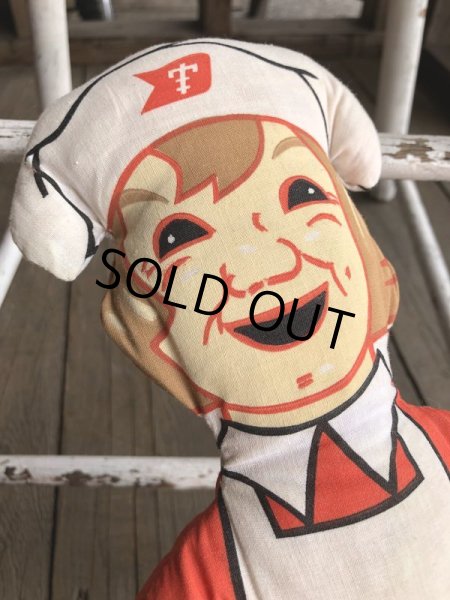 画像3: Vintage Advertising Pillow Doll  Chef (B077) (3)