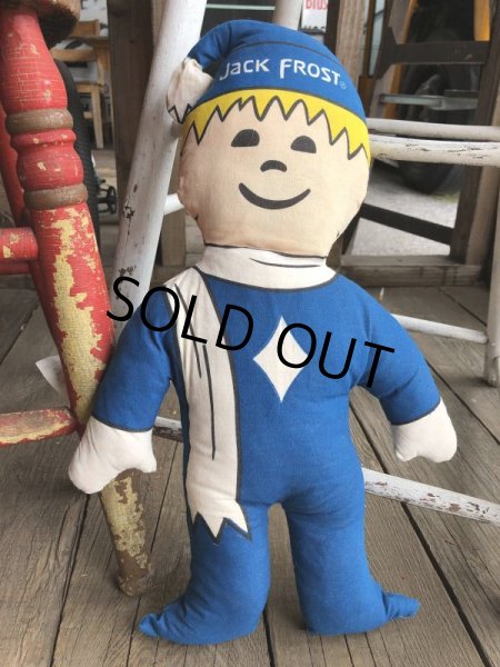 画像7: Vintage Advertising Pillow Doll Jack Frost (B079) (7)
