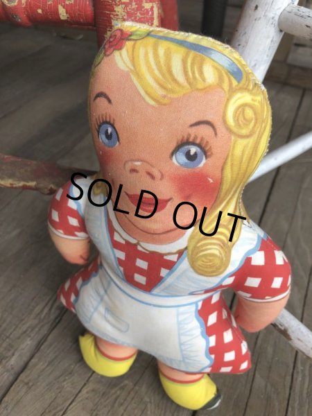 画像2: Vintage Advertising Pillow Doll Girl (B073) (2)