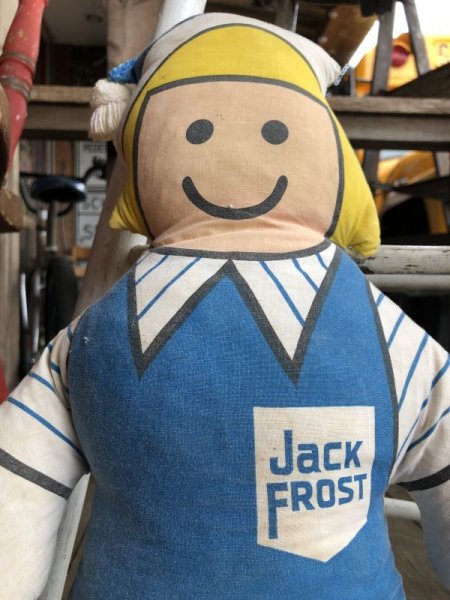 画像5: Vintage Advertising Pillow Doll Jack Frost (B080) (5)