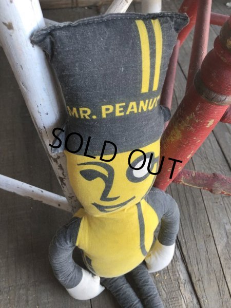 画像6: Vintage Advertising Pillow Doll Mr Peanut (B109) (6)