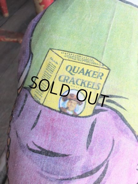 画像2: Vintage Advertising Pillow Doll Quaker Crackers (B103) (2)