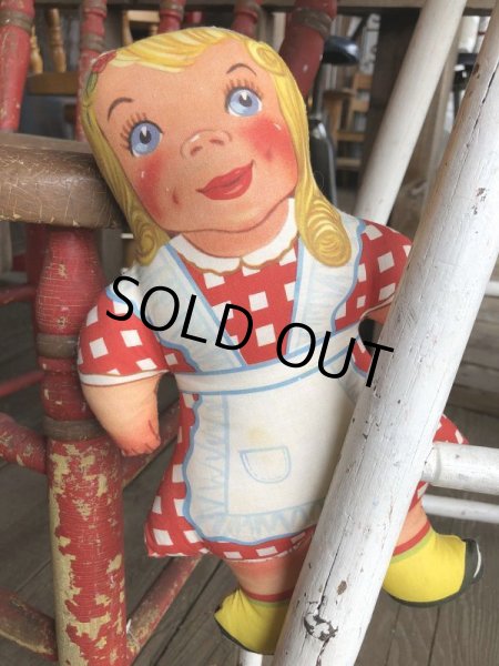 画像6: Vintage Advertising Pillow Doll Girl (B073) (6)