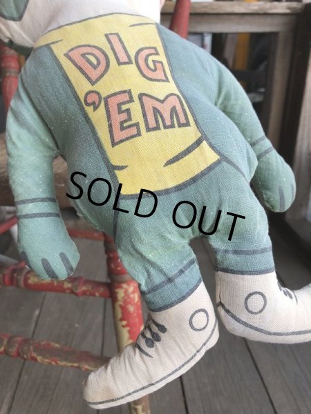 画像4: Vintage Advertising Pillow Doll Kellogg DIG 'EM (B120) (4)