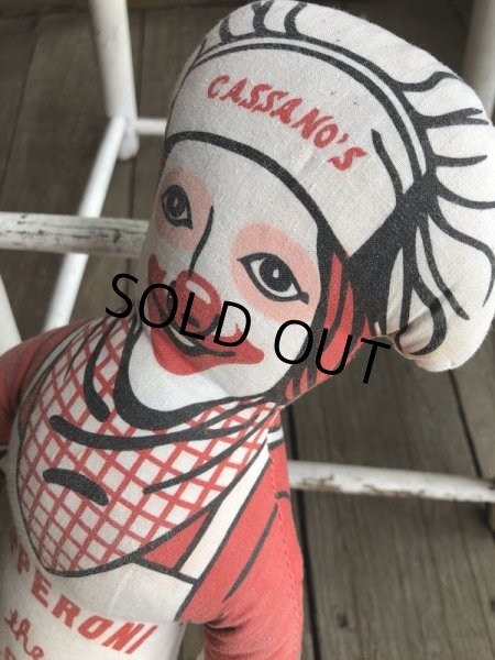画像4: Vintage Advertising Pillow Doll  Cassano's (B076) (4)