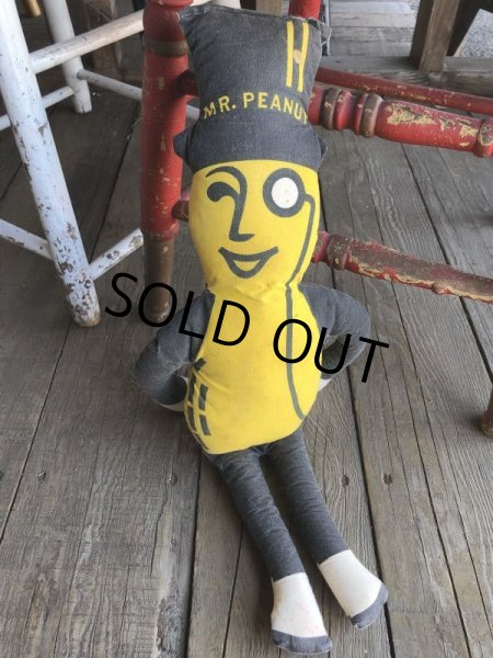 画像5: Vintage Advertising Pillow Doll Mr Peanut (B110) (5)
