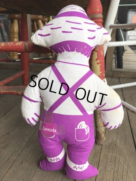 画像3: Vintage Advertising Pillow Doll  Farmer (B075) (3)