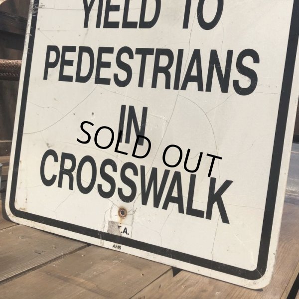 画像3: Vintage Road Sign STATE LAW (B454)  (3)